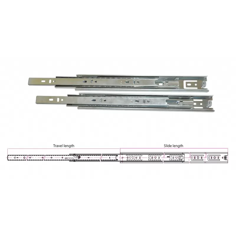 Ram Industrie GUIDE PER CASSETTI A SFERA ESTRAZIONE TOTALE STANDARD 150 MM SERIE C36 - 30 KG  - Art. C36150
guide ram, guide pe