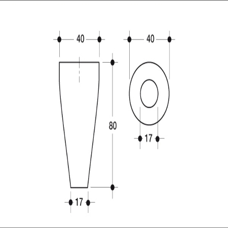 PIEDINI PER MOBILI IN PLASTICA ALTEZZA 80 MM COLORE ALLUMINIO
Piede per mobile, piedini per mobili, piedino design mobile, pied 2