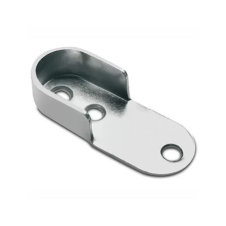 Supporto tubo armadio, sostegno tubo, sostegno asta appendiabiti, Supporto Guardaroba Asta di Supporto, Supporto Per Asta Append