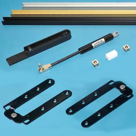  KIT NIBBIO PER PORTE A LIBRO A BATTENTE - 50 KG 