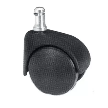  RUOTA GEMELLARE PER MOBILI IN NYLON Ø 50 MM CON CODOLO M11X20 MM - KG 45 - Art. 5279