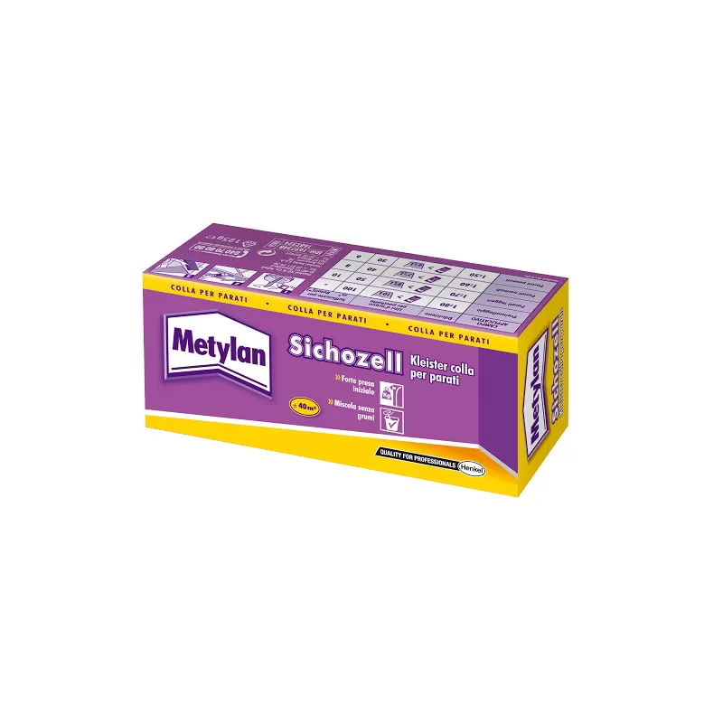  METYLAN SICHOZELL KLEISTER COLLA PER PARATI, COLLA PER MANIFESTI ESTERNI, COLLA PER FASCE DI CARTA DA PARATI
