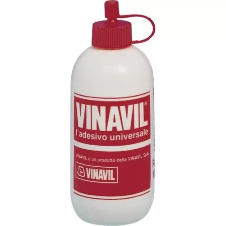  VINAVIL COLLA VINILICA - 250 G 
colla vinilica, colla vinavil, colla per carta legno tela sughero e materiali porosi