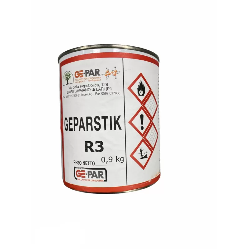 Gepar COLLA ADESIVO A CONTATTO POLICLOROPRENICO GEPARSTICK R3 0,9 KG Art.400R3085
Adesivo policloroprenico a contatto, idoneo p