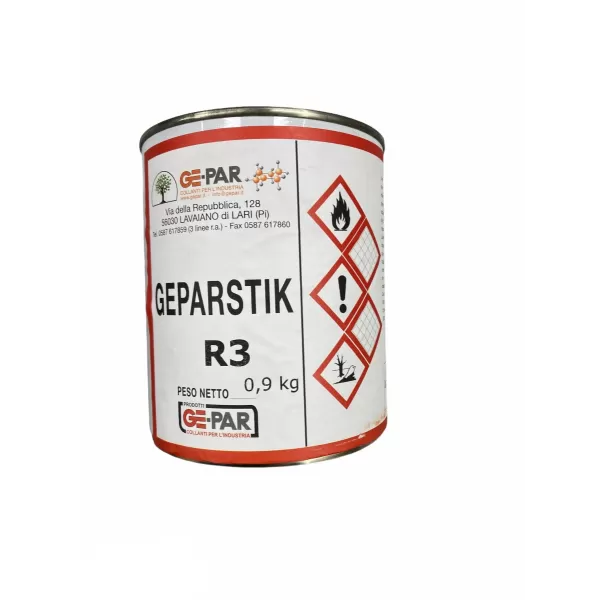 Gepar COLLA ADESIVO A CONTATTO POLICLOROPRENICO GEPARSTICK R3 0,9 KG Art.400R3085
Adesivo policloroprenico a contatto, idoneo p