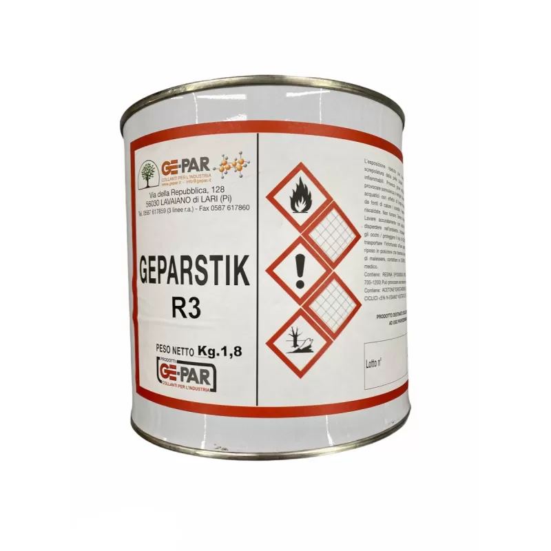 Gepar COLLA ADESIVO A CONTATTO POLICLOROPRENICO GEPARSTICK R3 1,8 KG Art.400R3180