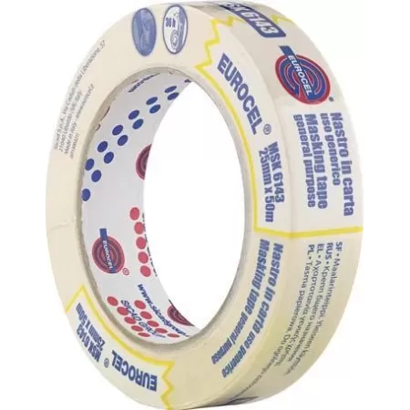  EUROCEL NASTRO ADESIVO IN CARTA PER MASCHERATURE MSK 25 MM X 50 M 