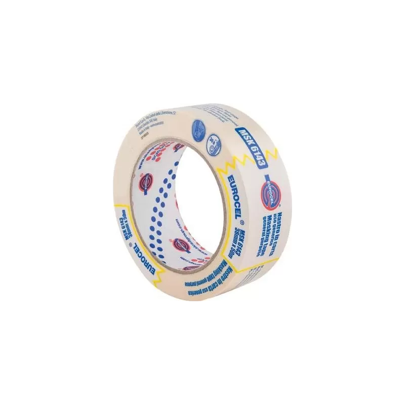  EUROCEL NASTRO ADESIVO IN CARTA PER MASCHERATURE MSK 30 MM X 50 M Art.8312754