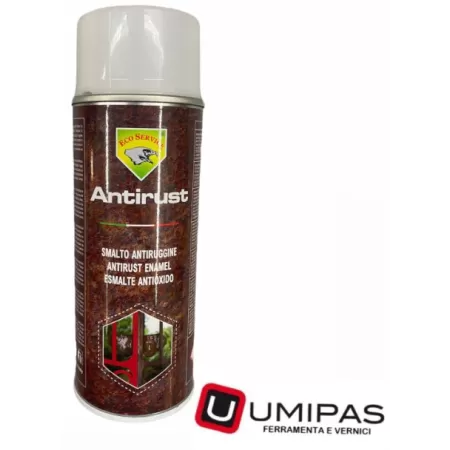 Eco Service BOMBOLETTA SPRAY SMALTO ANTIRUGGINE ANTIRUST PASSIVANTE TRASPARENTE LUCIDO 400 ML - Art. 72010/008