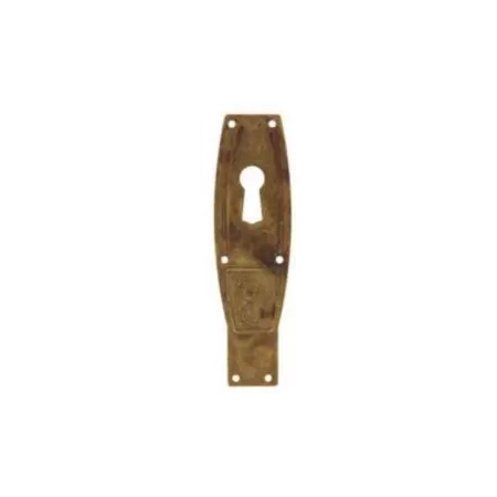 bocchetta per mobili materiale ottone 25x88 mm colore ottone antico 