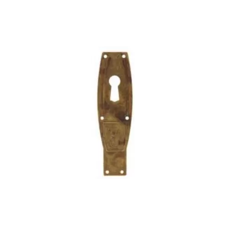 bocchetta per mobili materiale ottone 20x68 mm colore ottone antico 