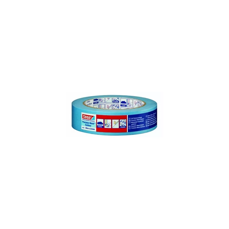  TESA NASTRO MASCHERATURA DI PRECISIONE PER ESTERNI AZZURRO 25 MM X 50 M Art.22175