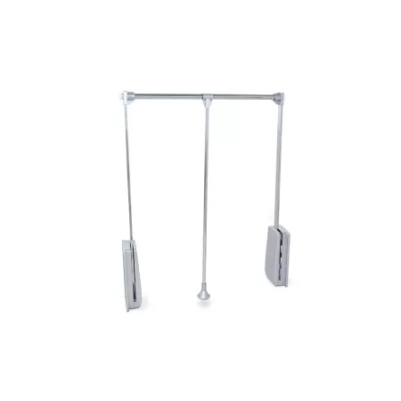 OFFERTA APPENDIABITI SALISCENDI PER ARMADIO  REGOLABILE 830-1150 MM -12 KG ACCIAIO CROMO EMUCA