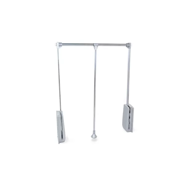 OFFERTA APPENDIABITI SALISCENDI PER ARMADIO  REGOLABILE 830-1150 MM -12 KG ACCIAIO CROMO EMUCA