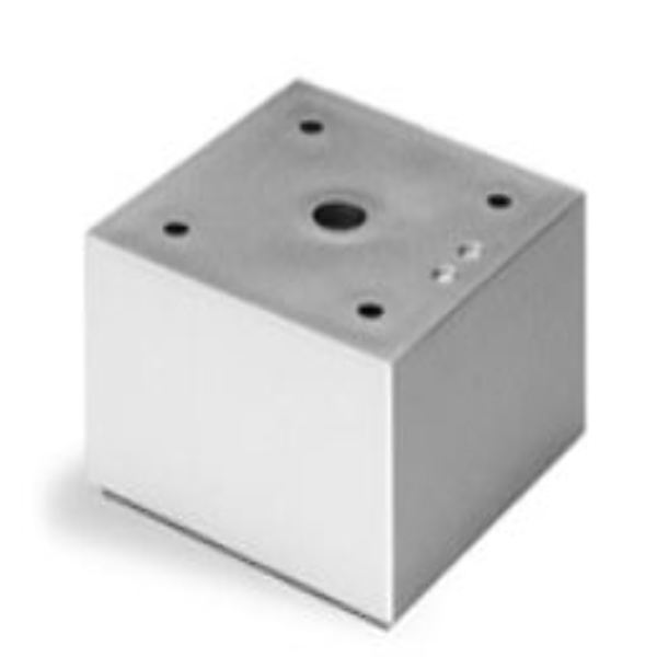 PIEDINI QUADRATI PER MOBILI POLIPLAST ALTEZZA 60 MM COLORE ALLUMINIO
 piede per mobile, piedini per mobili, piedino design mobi