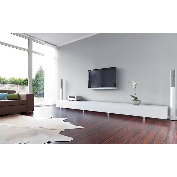 Poliplast PIEDINI QUADRATI PER MOBILI IN PLASTICA 75X75 MM ALTEZZA 40 MM COLORE ALLUMINIO- Art. 0706 40 VS06