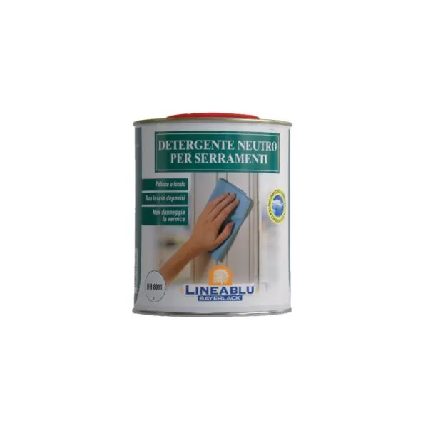 HH8011 Sayerlack DETERGENTE NEUTRO PER SERRAMENTI INFISSI STACCIONATE CHALET GAZEBO IN LEGNO 0,75 L Art.HH8011/00