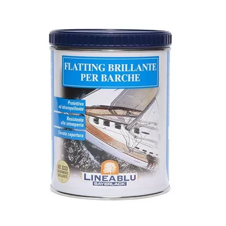 KK3333/00 Sayerlack FLATTING BRILLANTE PROTETTIVO ED IDROREPELLENTE PER BARCHE TRASPARENTE 0,75 LT
