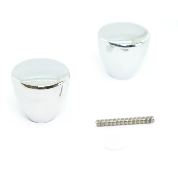  POMOLO BOX DOCCIA IN ZAMA DIAMETRO 30 MM ALTEZZA 30 MM COLORE CROMATO 