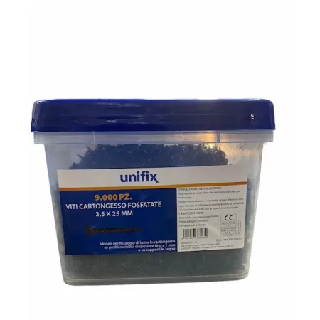 Viti per cartongesso, viti per fissaggio di cartongesso, viti per fissaggio di lastre in cartongesso.
VITI CARTONGESSO FOSFATAT