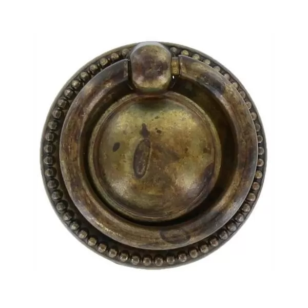  MANIGLIA ANTICA PER MOBILI IN ZAMA 50 MM OTTONE ANTICO Art.MG2803