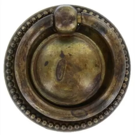  MANIGLIA ANTICA PER MOBILI IN ZAMA 40 MM OTTONE ANTICO - Art. MG2799