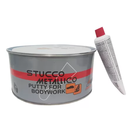 Lasav STUCCO METALLICO PER CARROZZERIA AUTO BICOMPONENTE CON CATALIZZATORE 750 ML