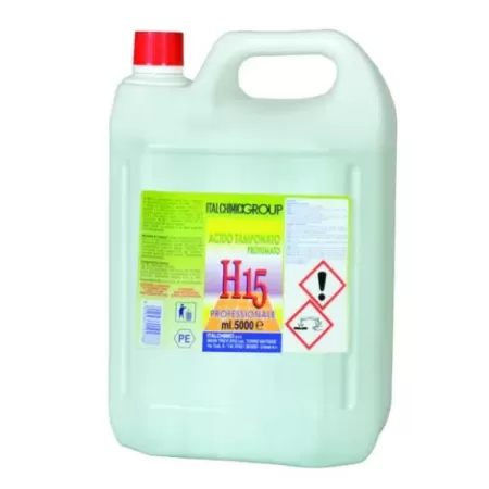 Italchimici Group ACIDO TAMPONATO H15 PROFUMATO 5 L - Art. 2272