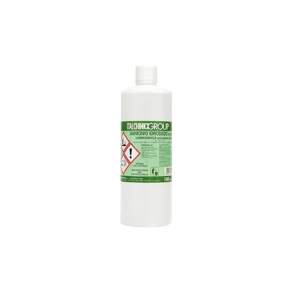 Italchimici Group AMMONIACA PURA 28 BE' AMMONIO IDROSSIDO SOL. 30/33% 1 L