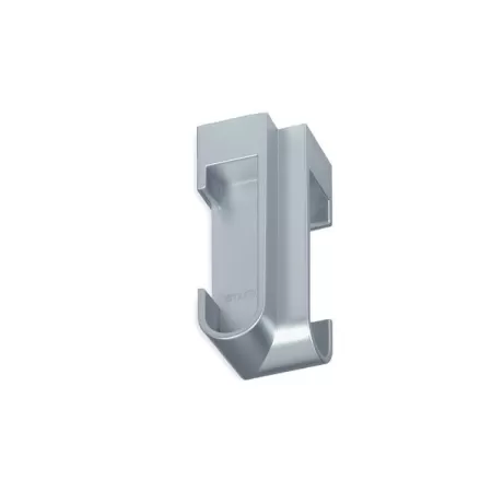 Reggitubo angolare emuca per tubo armadio da 30 mm