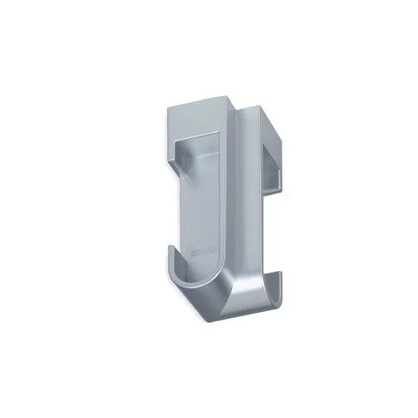 Reggitubo angolare emuca per tubo armadio da 30 mm