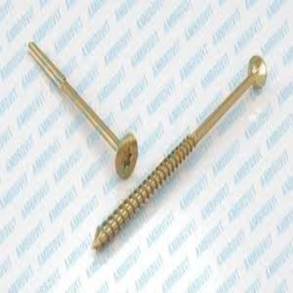 Ambrovit VITI TRUCIOLARI TORX T20 4X60/35 MM TESTA SVASATA PIANA ZINCATE GIALLE 200 PEZZI - Art. 07052 4X60/35 TG52