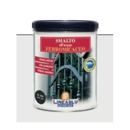 sayerlack smalto all'acqua ferromicaceo verde abete 0,75 l umipas