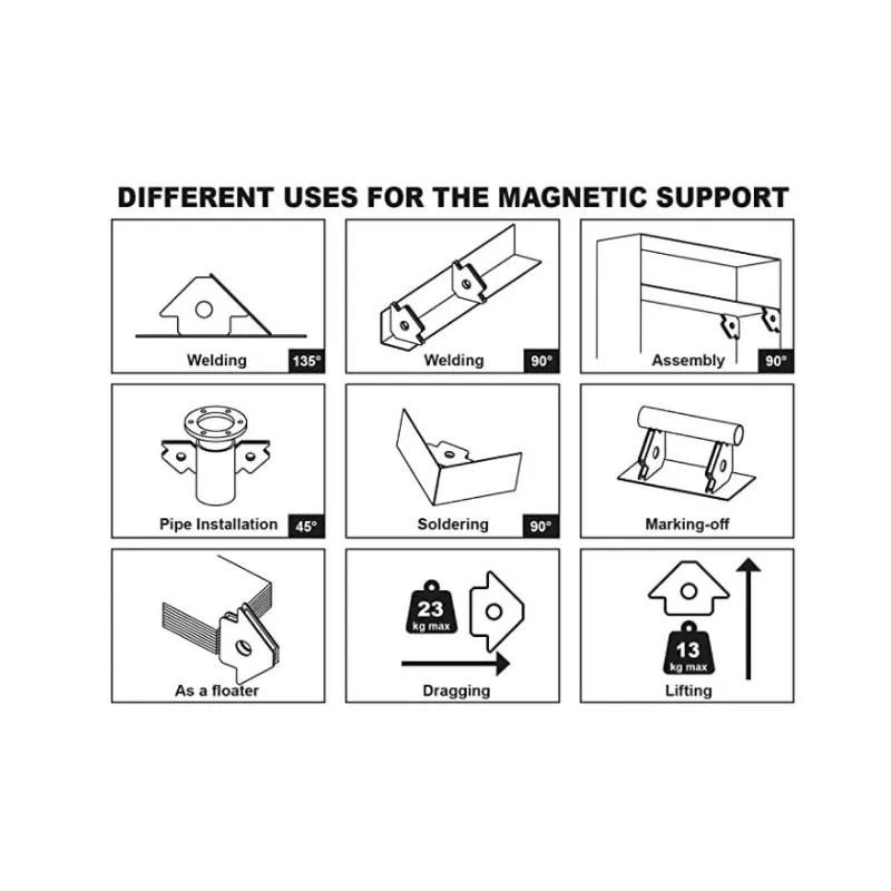 POSIZIONATORE MAGNETICO PER SALDATURE TELWIN- 23 KG - Art. 117659