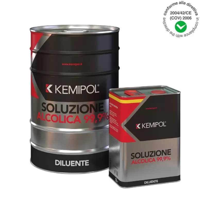 Kemipol SOLUZIONE ALCOLICA 99,9% 5 LITRI - Art. DSOAL0005