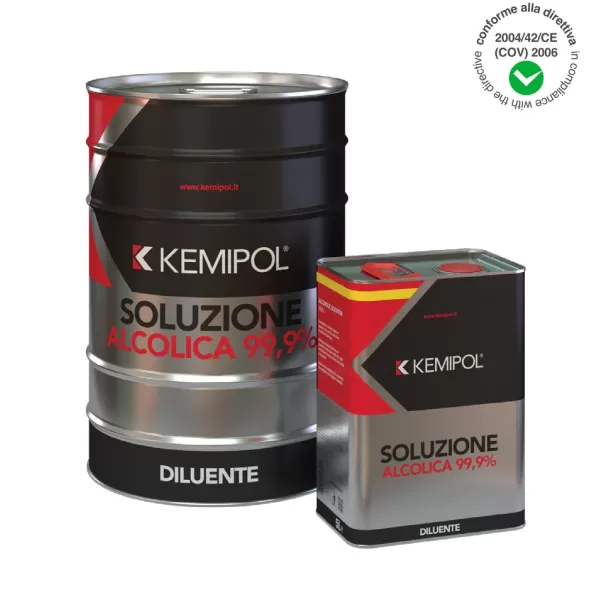 Kemipol SOLUZIONE ALCOLICA 99,9% 5 LITRI - Art. DSOAL0005