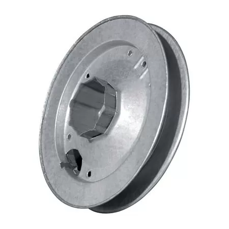  PULEGGIA PER AVVOLGIBILI RULLO FERRO OTTAGONO DIAMETRO 24 CM - Art. 4386036