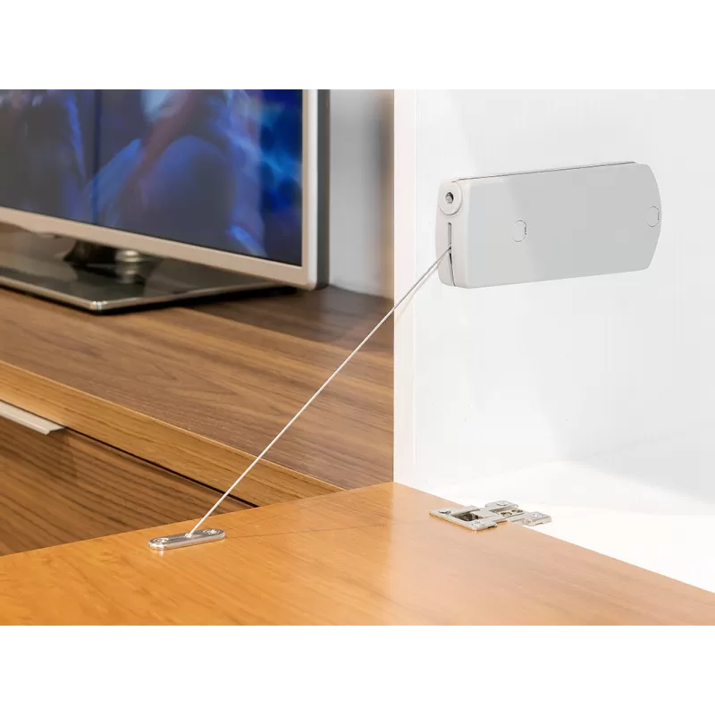 Emuca MICROWINCH, 4 KG, PLASTICA GRIGIA, ACCIAIO E TECNOPLASTICA MECCANISMO PER ANTE A RIBALTA Art.1010321
ante a ribalta, micr