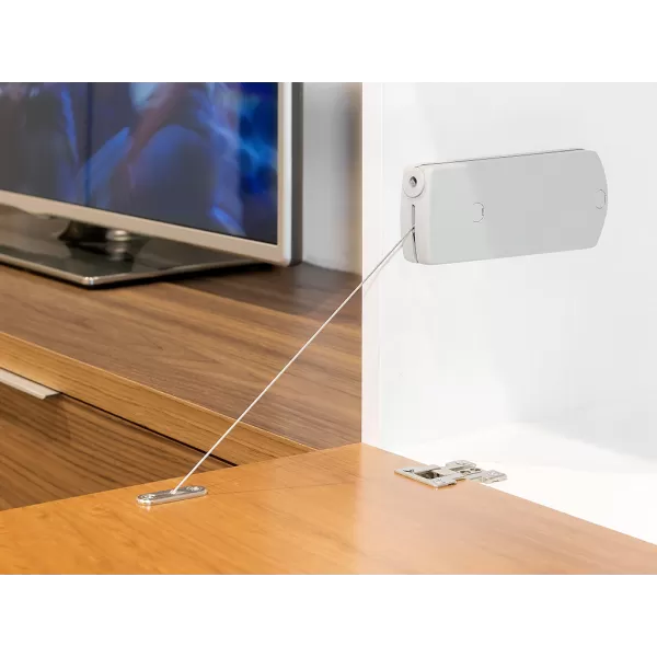 Emuca MICROWINCH, 4 KG, PLASTICA GRIGIA, ACCIAIO E TECNOPLASTICA MECCANISMO PER ANTE A RIBALTA Art.1010321
ante a ribalta, micr