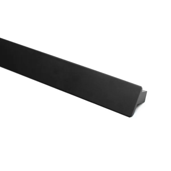 MANIGLIA PER MOBILI DI DESIGN MODERNO IN ALLUMINIO INTERASSE 224 MM COLORE GRIGIO ANTRACITE, maniglia per mobile arredamento des