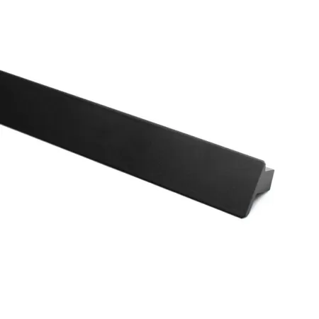 MANIGLIA PER MOBILI DI DESIGN MODERNO IN ALLUMINIO INTERASSE 32 MM COLORE GRIGIO ANTRACITE, maniglia per mobile arredamento desi