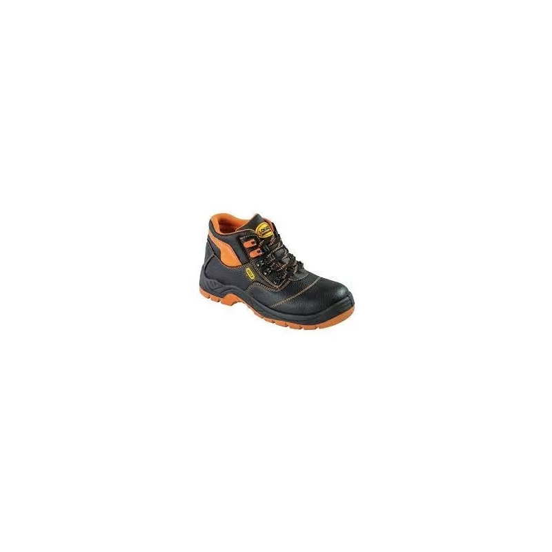 SCARPE ANTINFORTUNISTICHE SCARPE DA LAVORO LOGICA ALTE PELLE NERA LAMINA TESSILE S3 NUMERO 42 Art.S32/K-42