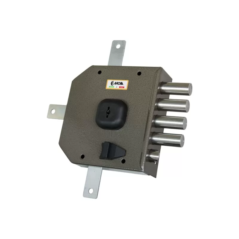 Serratura MOIA a Pompa 31mm con Chiave Interna Quintuplice umipas