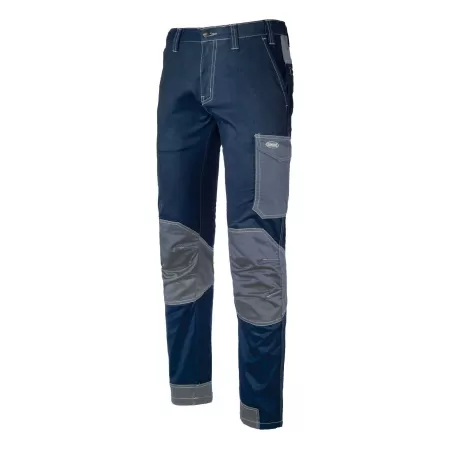  PANTALONE DA LAVORO POLYCOTONE STRECTH BLU/GRIGIO RINFORZATO TAGLIA M LOGICA Art.CONDOR/1-M