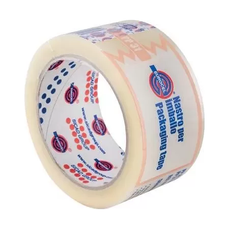 EUROCEL NASTRO ADESIVO PER IMBALLO TRASPARENTE PP31 50 MM X 66 M - Art. 8312122 PZ