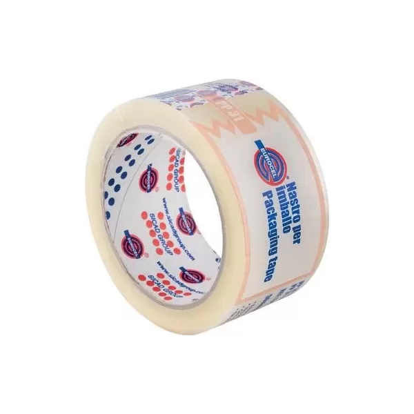 EUROCEL NASTRO ADESIVO PER IMBALLO TRASPARENTE PP31 50 MM X 66 M - Art. 8312122 PZ