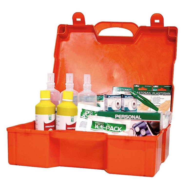 VALIGETTA PRIMO PRONTO SOCCORSO MEDICA LOGICA FINO 2 PERSONE ALLEGATO2 ARANCIO - Art. MEDIC3