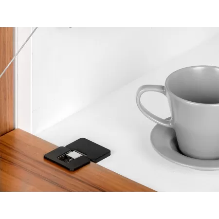 Emuca COPERTURA CERNIERA ANTA A RIBALTA ANKOR GT-B IN PLASTICA COLORE NERO - Art. 1010817