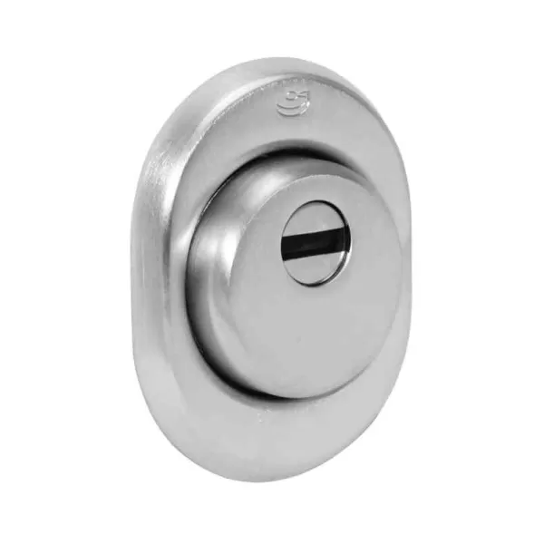 Moia DEFENDER PER PORTA BLINDATA DIAMETRO 50 MM KIT PROTEZIONE CILINDRO ANTISTRAPPO COLORE CROMO SATINATO - Art. KITVM/6-12/CS