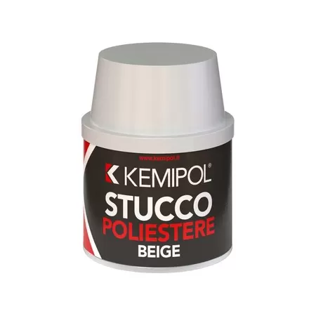 Kemipol STUCCO POLIESTERE SUPERCARTEGGIABILE BICOMPONENTE KEMIPOL 150 ML Art.15809